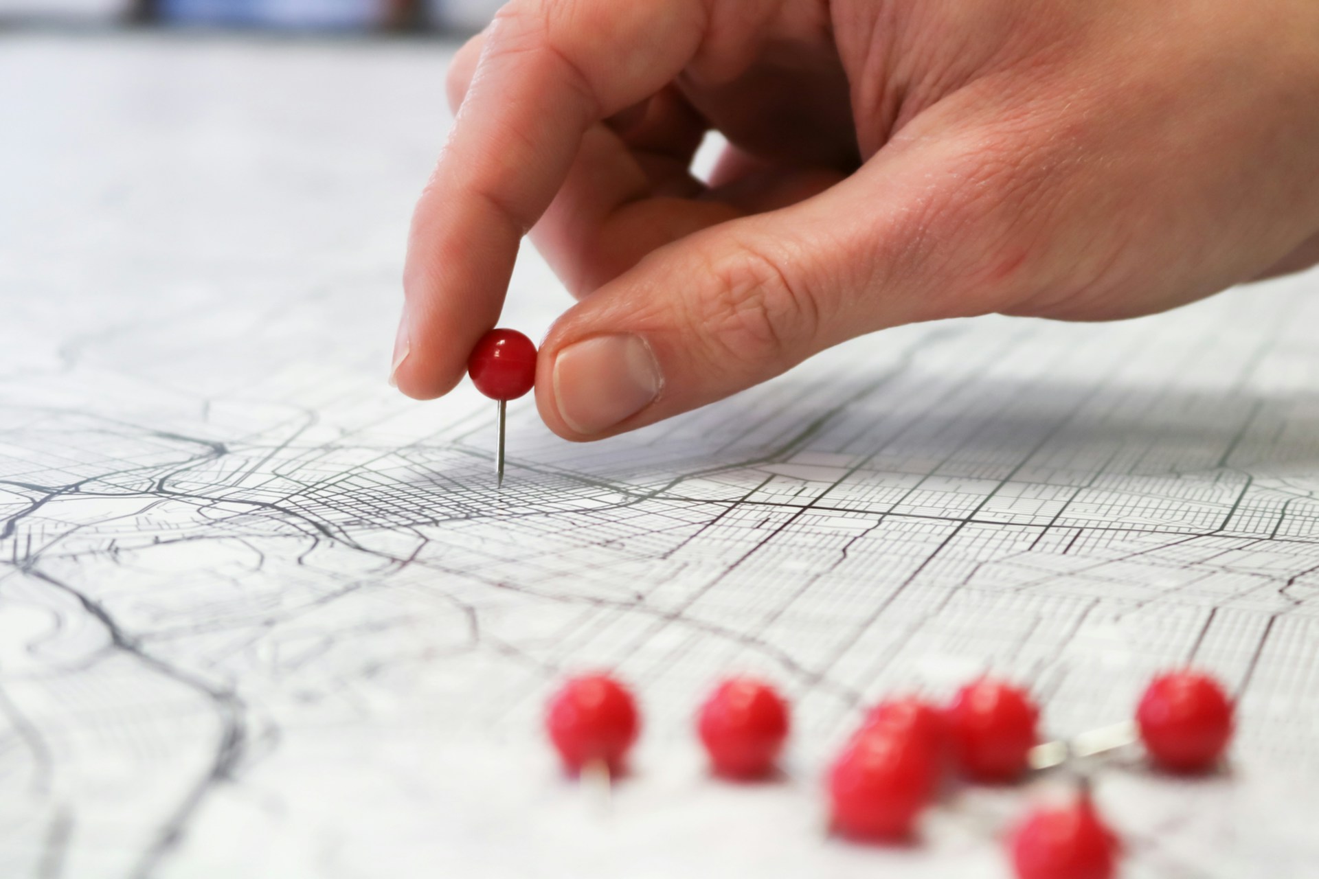 Geographic map data representing geocoding accuracy
